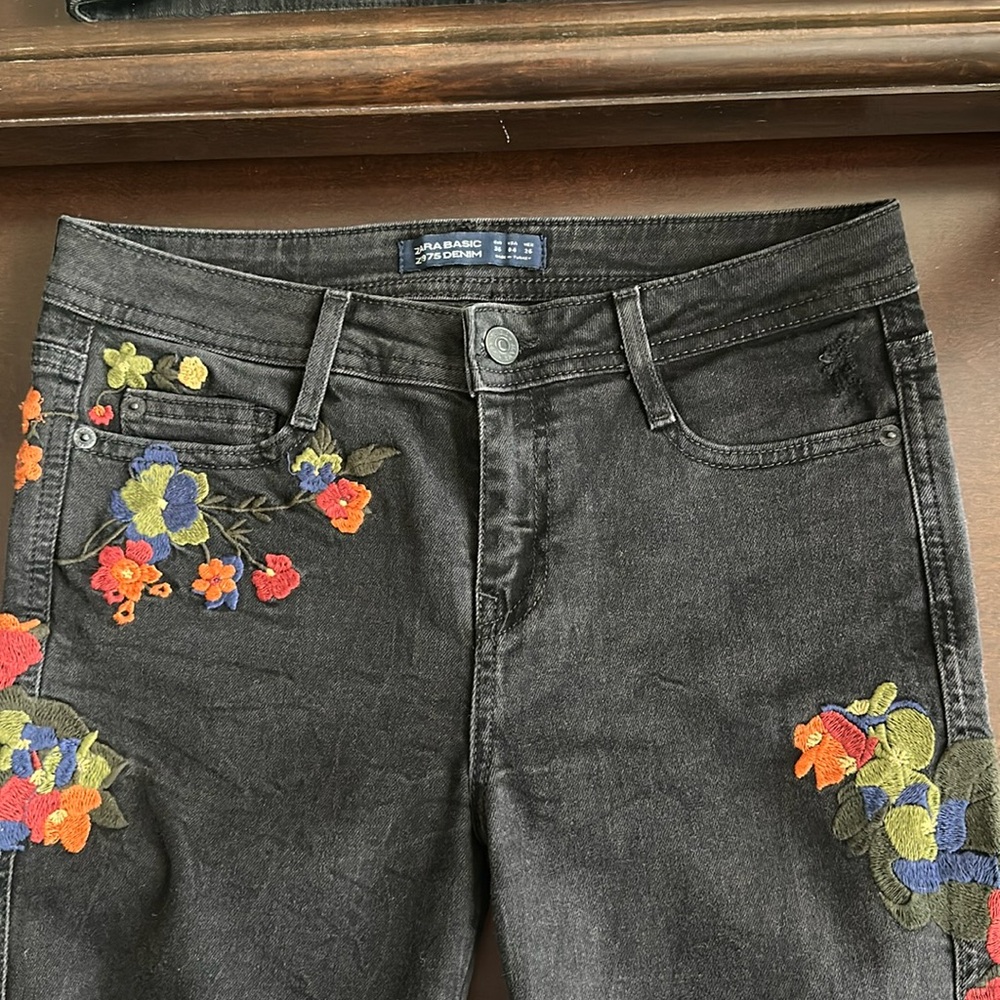 Zara Basic Z1975 Denim Skinny Jeans Size 4